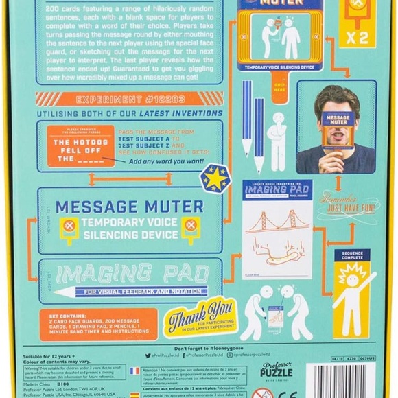 Mixed Messages - Lip reading & drawing party game - The hysterical family game - Picture 4 of 4